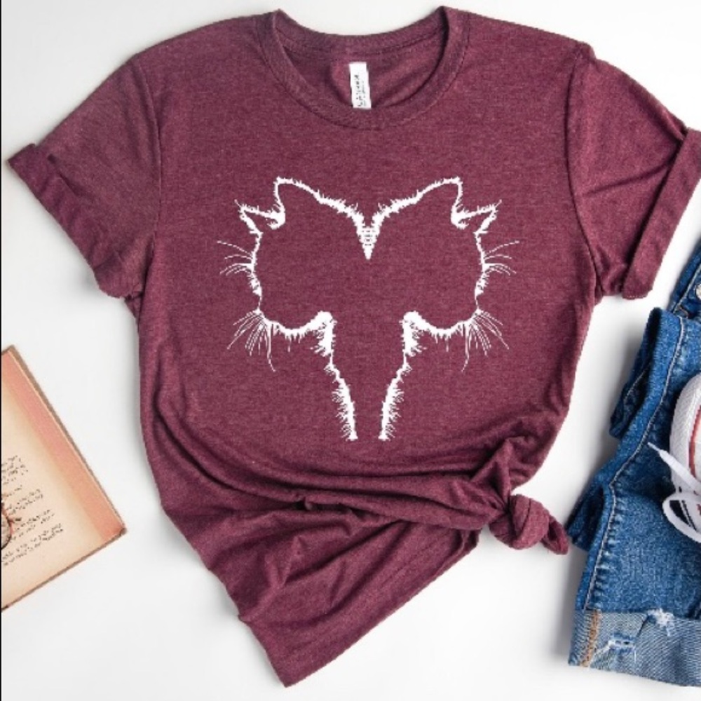Cat Silhouette T-shirt